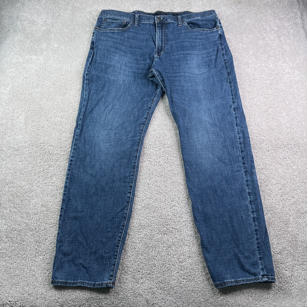 Lucky Brand Jeans Men 38x32 Blue 121 Slim Straight Leg Medium Wash Stretch Denim